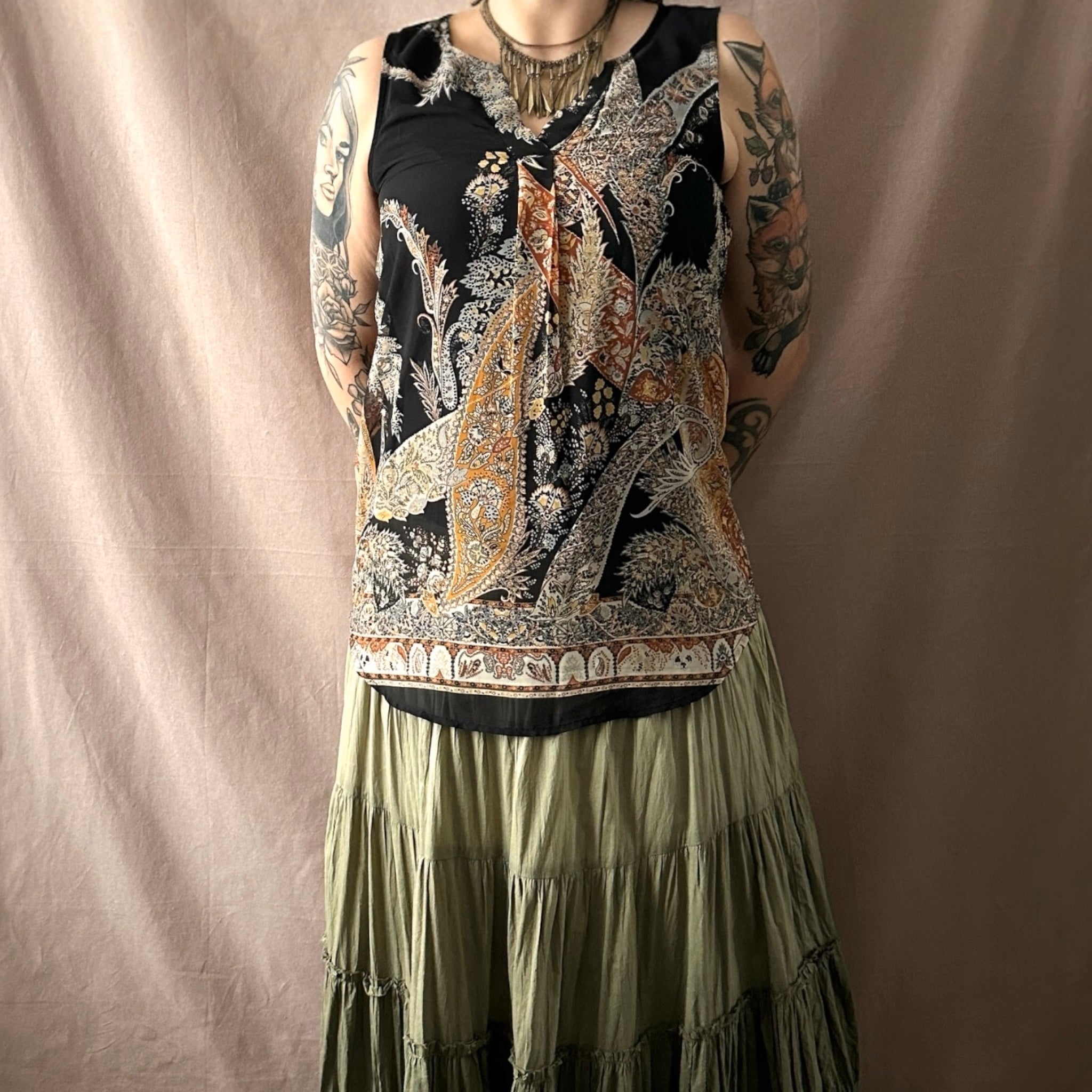 Only paisley toppi 38 Bloomy Moon