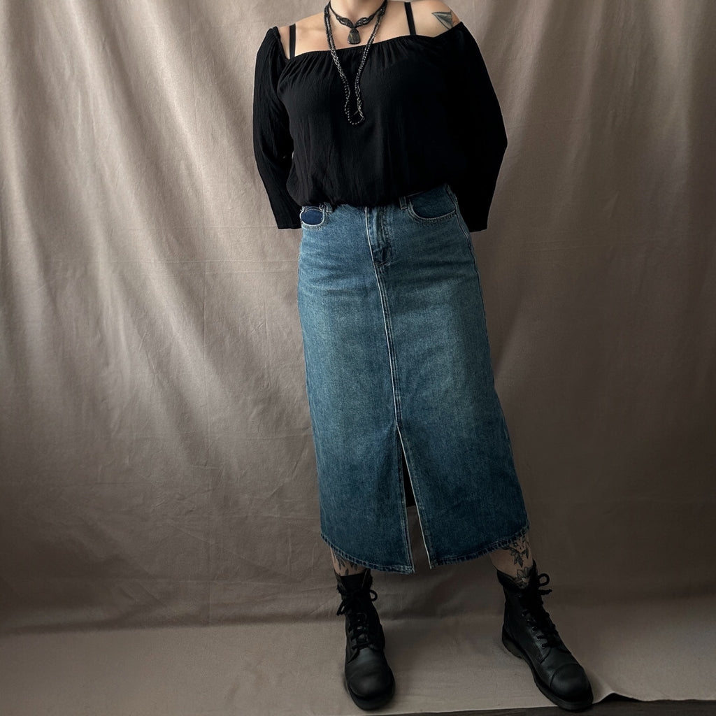 Hip & Go denimhame M Bloomy Moon