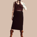 Vintage samettihame L Bloomy Moon