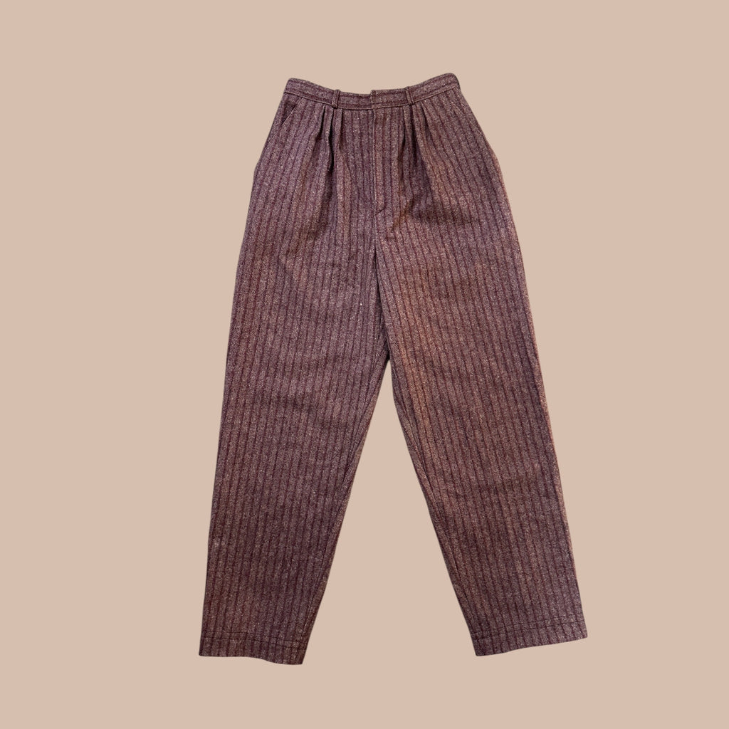 Vintage villakangashousut Bloomy Moon
