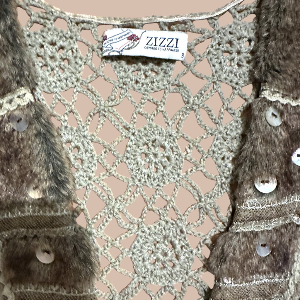 Zizzi y2k liivi S-L Bloomy Moon
