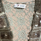 Zizzi y2k liivi S-L Bloomy Moon