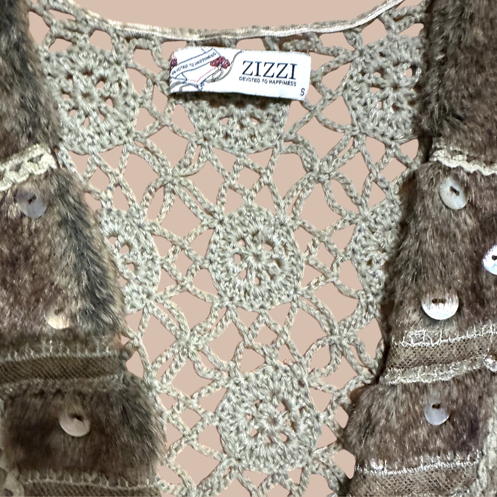 Zizzi y2k liivi S-L Bloomy Moon
