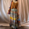 Intialainen maxihame S-XL Bloomy Moon