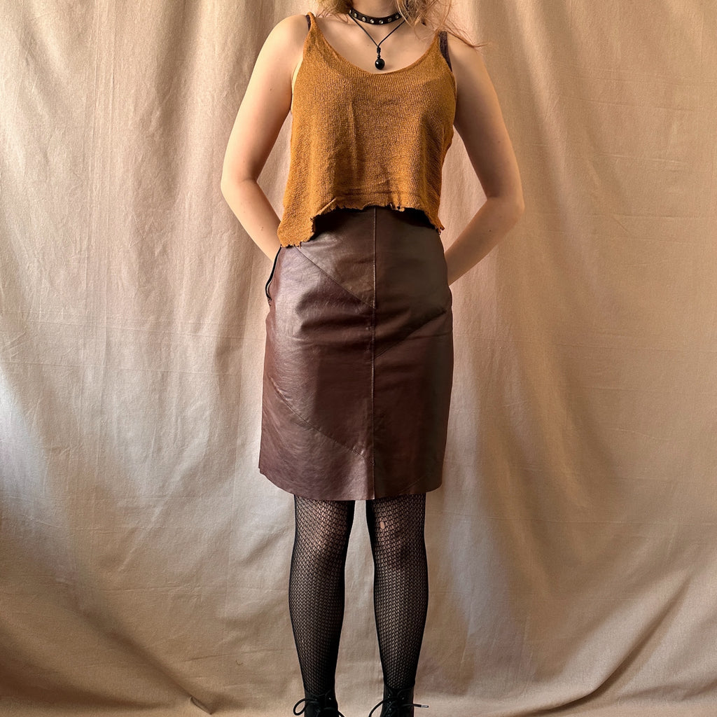 Vintage nahkahame S/M Bloomy Moon