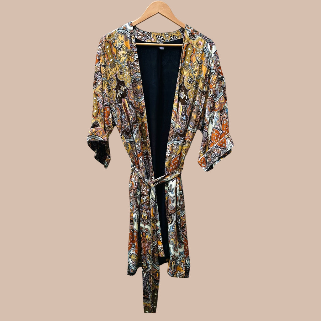 Paisley kimonotakki L Bloomy Moon