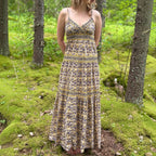 Kukallinen maximekko S-M Bloomy Moon